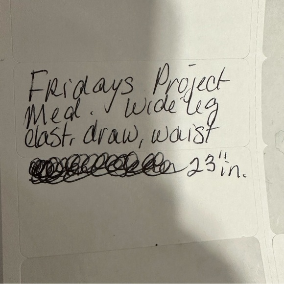 Friday’s Project Medium wide leg cropped pants - Picture 5 of 6